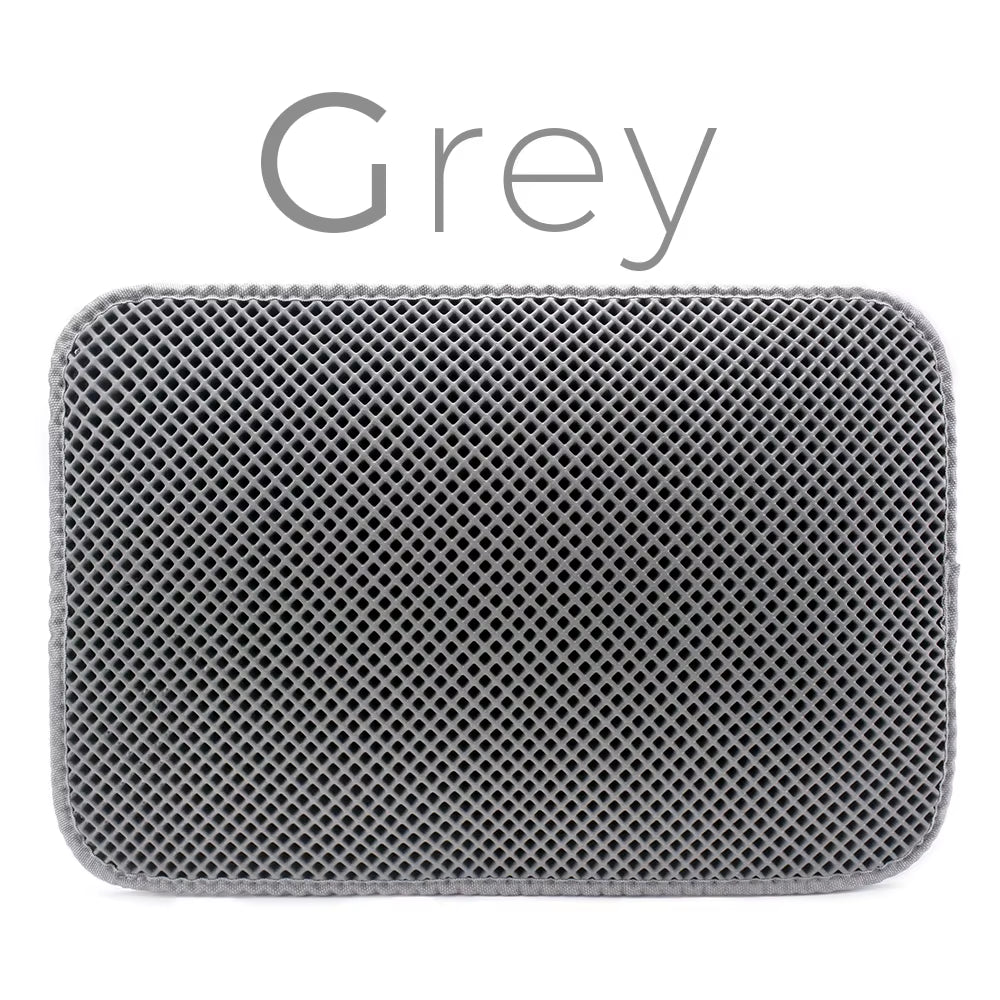 Pet Cat Litter Mat Double Layer Waterproof Litter Cat Bed Pads for Cats House Clean Super Light Easy to Carry Smooth Surface