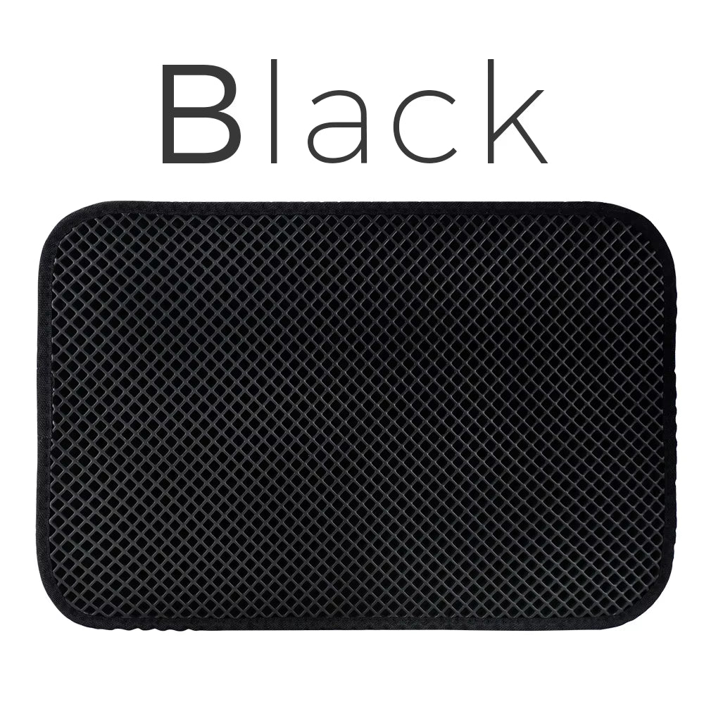 Pet Cat Litter Mat Double Layer Waterproof Litter Cat Bed Pads for Cats House Clean Super Light Easy to Carry Smooth Surface